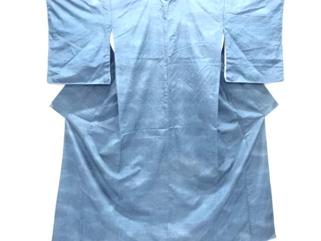 JAPANESE KIMONO / ANTIQUE KIMONO / SILK / TSUMUGI / WOVEN CLOUD